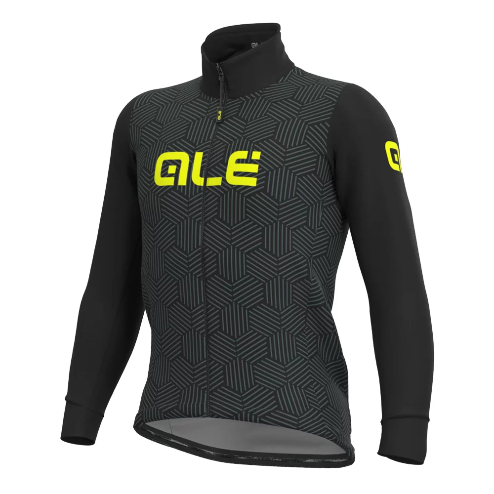 Alè GIUBBINO INVERNALE SOLID CROSS NERO GRIGIO - immagine 2