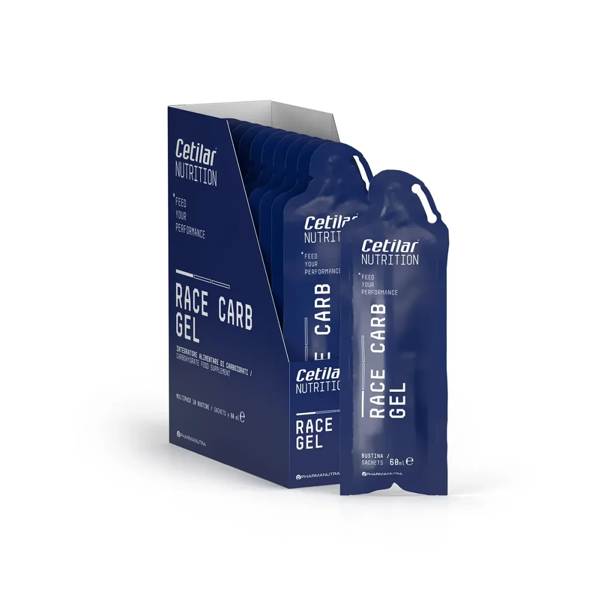 CETILAR RACE CARB GEL 60ml X 10 pezzi - immagine 2
