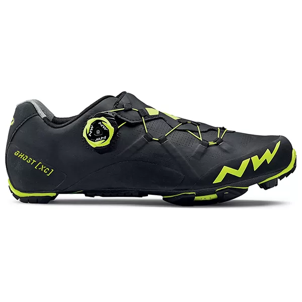 NORTHWAVE GOST XC SCARPE MTB BLACK/YELLOW FLUO - immagine 2