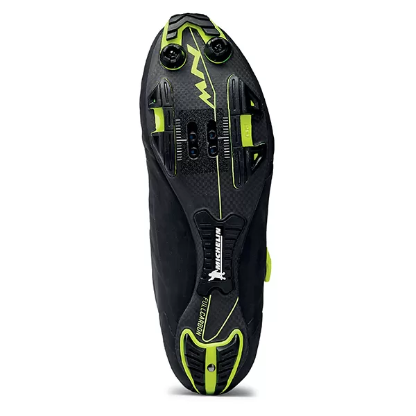 NORTHWAVE GOST XC SCARPE MTB BLACK/YELLOW FLUO - immagine 3