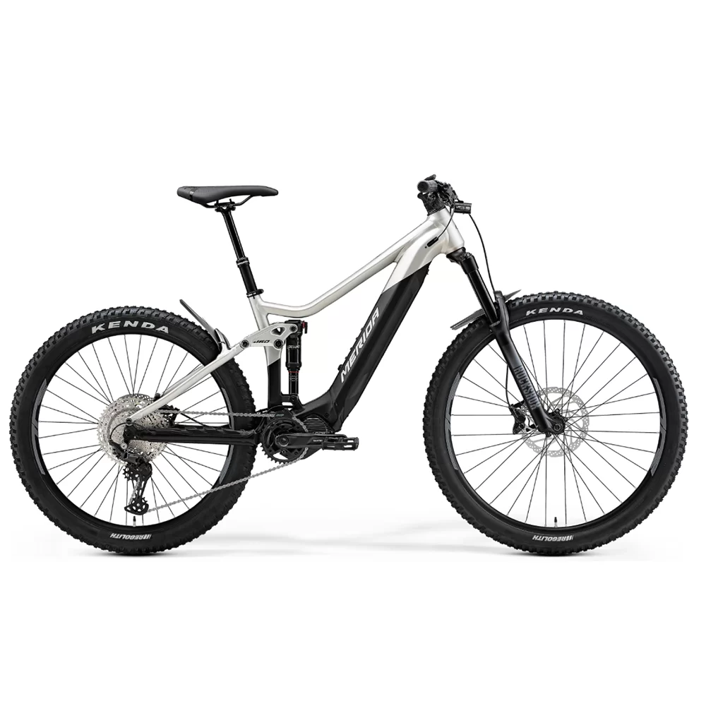 MERIDA E-BIKE E-ONE-SIXTY 575 MATT TITAN/BLACK MIS. M (43) - immagine 2
